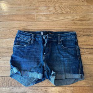 KUT from the Kloth Gidget Fray Jean Shorts Women's Size 2